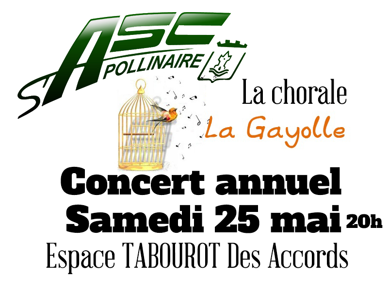 Concert annuel La gayolle