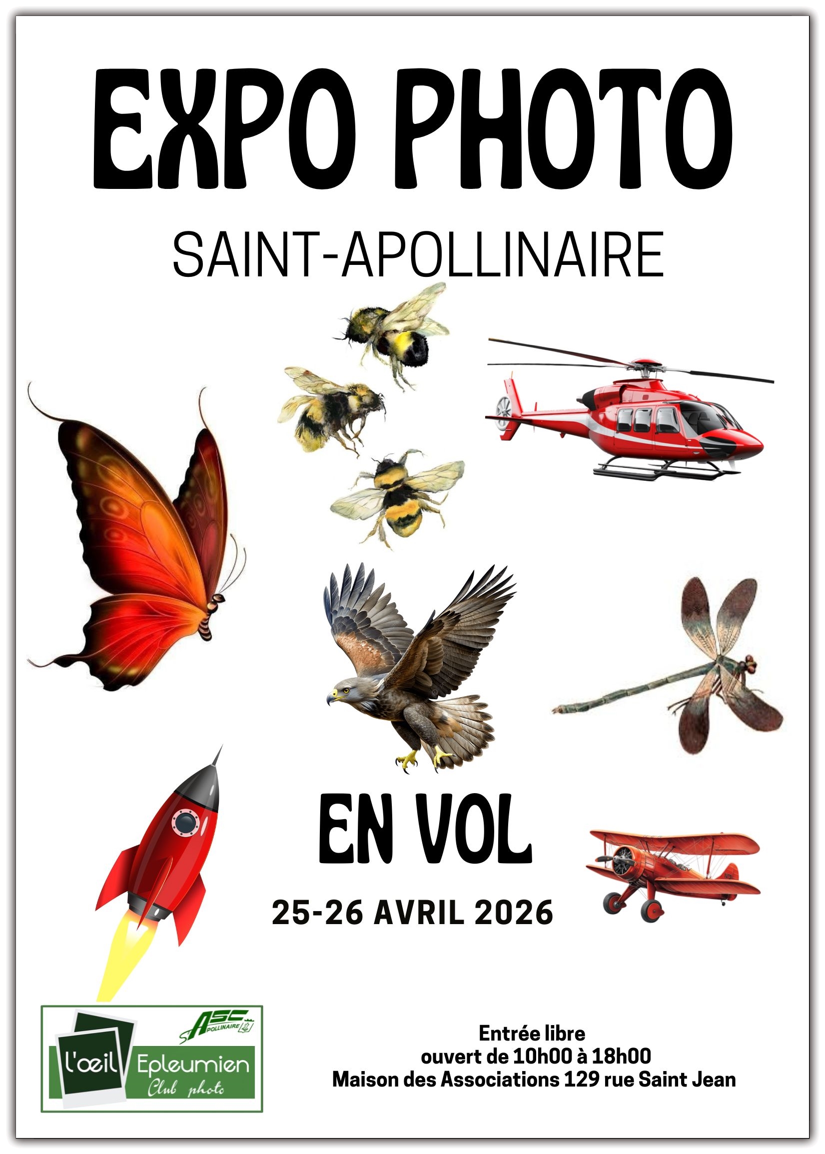 Affiche Expo photo 2026